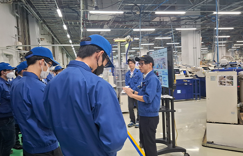 独自開発のデジタル生産システム「ALASHI（アラシ）スタジアム　裏話として名前の由来も紹介