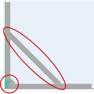 締結部品+補強用フレームブラケット
