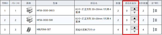 発注数量を増やす