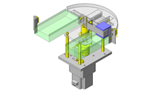 No.000331 省スペースワーク反転機構