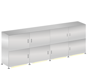 大型装置の危険防止用照明に