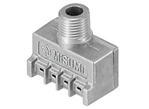 フラットエアノズルコンパクトタイプ金属タイプ