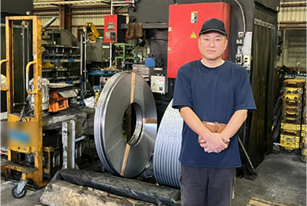 株式会社イワセ 製造部課長　中沢政美 さま